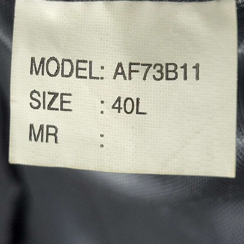 Alfani Men's Sport Coat Blazer Three Button‎ Charcoal Gray Plaid Wool Size 40L